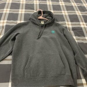 Ariat Charcoal Gray Hoodie large
